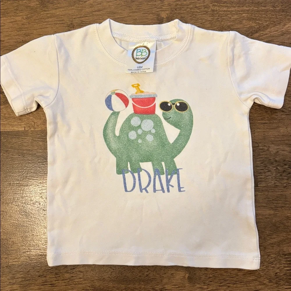 Bundle of Drake Monogram sizes 12 mo, 18 mo, 4 - Picture 2 of 9